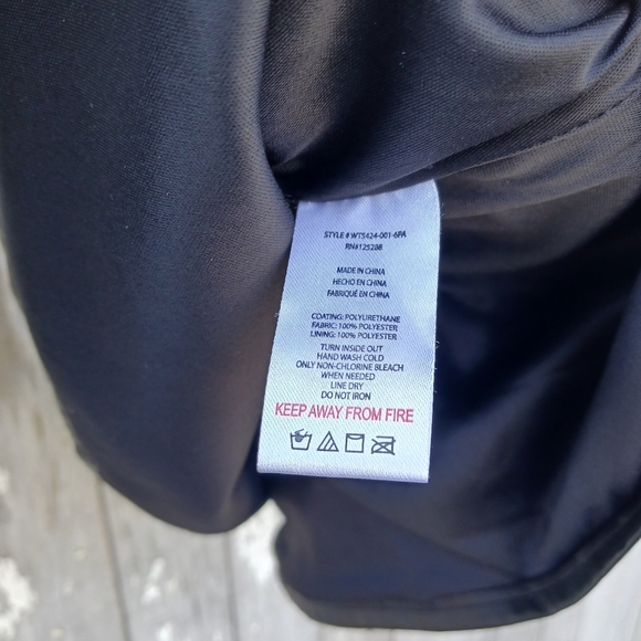 Jason Wu  Faux Leather Black Front‎ Knot Cut Out Mini Dress Womens Sz Large NWT - Picture 8 of 8